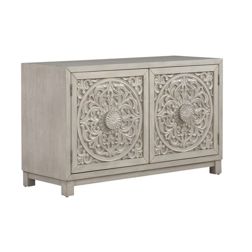 Liberty Sundance Antique Linen 2 Doors Accent Cabinet