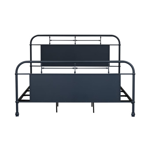 Liberty Vintage Series Navy King Metal Bed