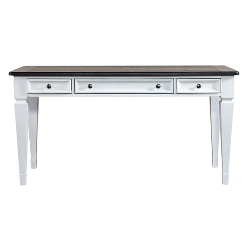 Liberty Allyson Park Wirebrushed White Charcoal Writing Desk