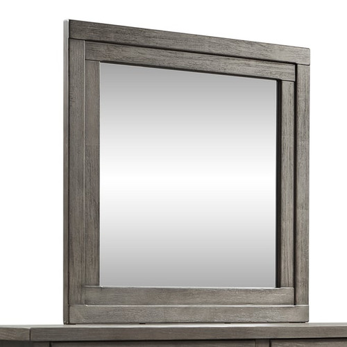 Liberty Modern Farmhouse Dusty Charcoal Mirror