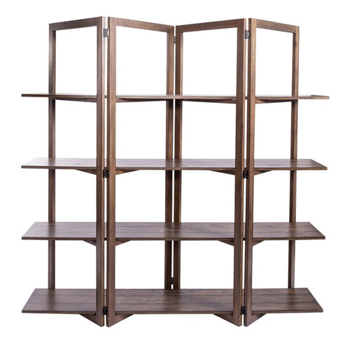 Liberty Lennox Weathered Chestnut Open Bookcase