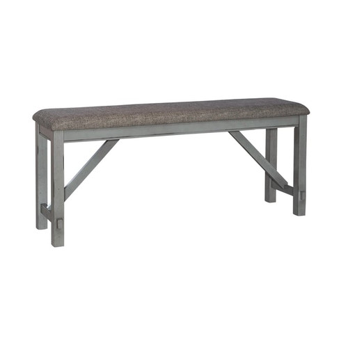 Liberty Newport Smokey Grey Counter Height Dining Bench