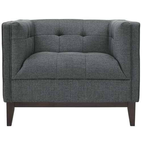 Modway Furniture Serve Gray Armchair