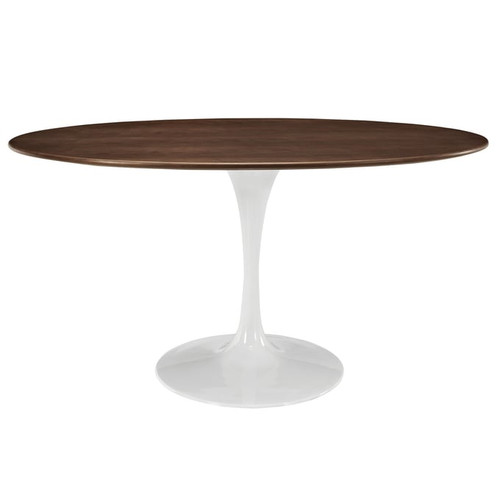 Modway Furniture Lippa 60 Inch Oval Dining Table