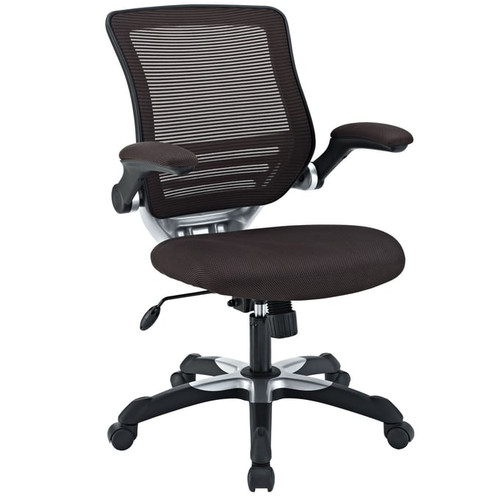 Modway Furniture Edge Brown Mesh Office Chair