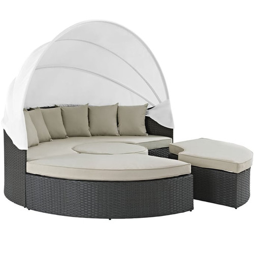 Modway Furniture Sojourn Outdoor Sunbrella Daybeds