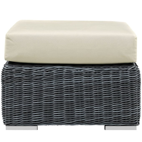 Modway Furniture Summon Outdoor Patio Ottomans