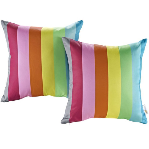 Modway Furniture Rainbow Outdoor Patio Pillows