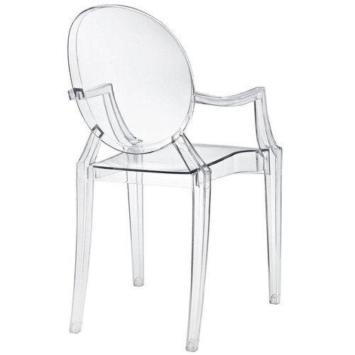 Modway Furniture Casper Clear Dining Armchairs