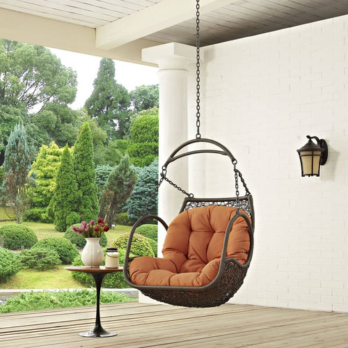 Modway Furniture Arbor Outdoor Patio Swing Chairs Without Stand