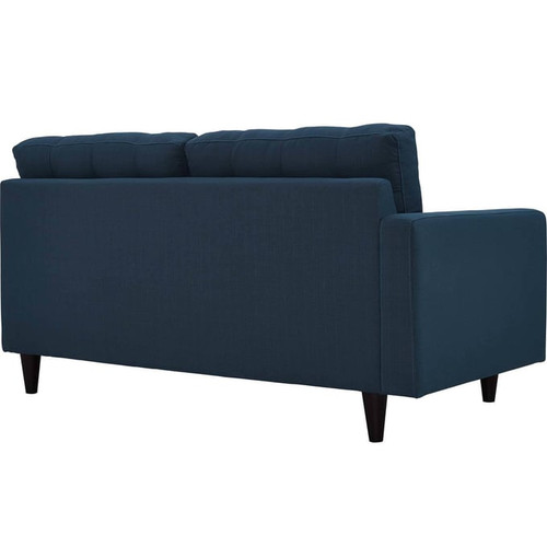 Modway Furniture Empress Azure Left Facing Upholstered Loveseats