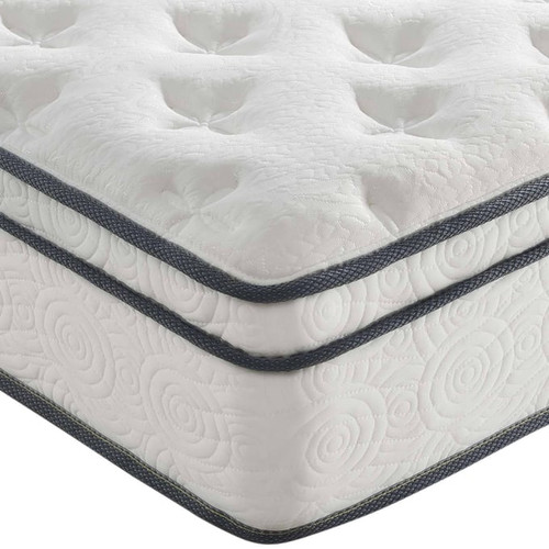 Modway Furniture Jenna White 10 Inch Innerspring Mattresses