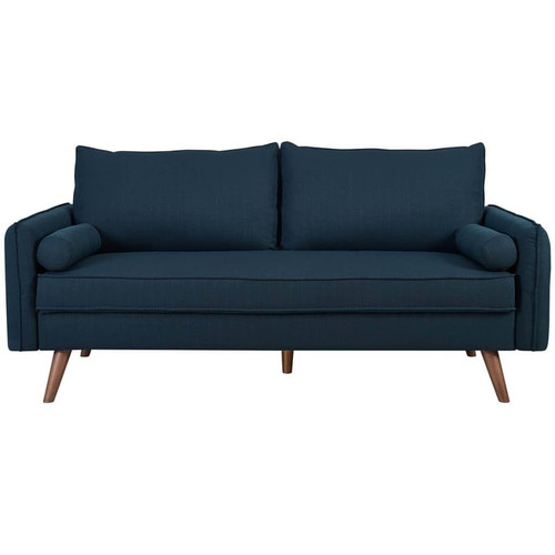 Modway Furniture Revive Azure Fabric Upholstered Sofas