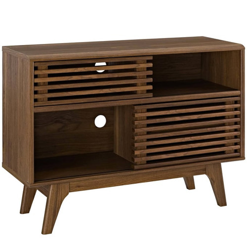 Modway Furniture Render Walnut Display Stand