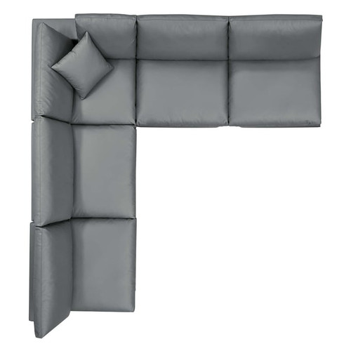 Modway Furniture Commix 5pc Armless Sectionals