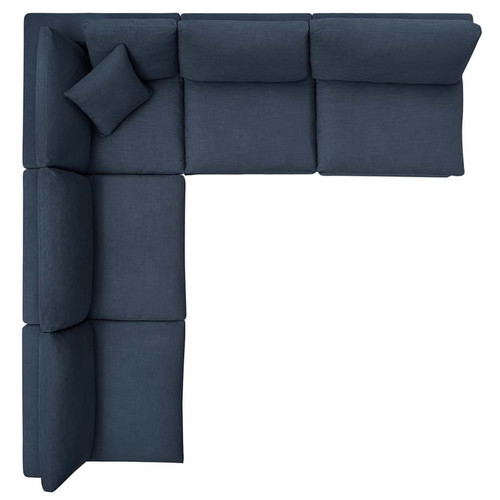 Modway Furniture Commix Armless 5pc Sectionals