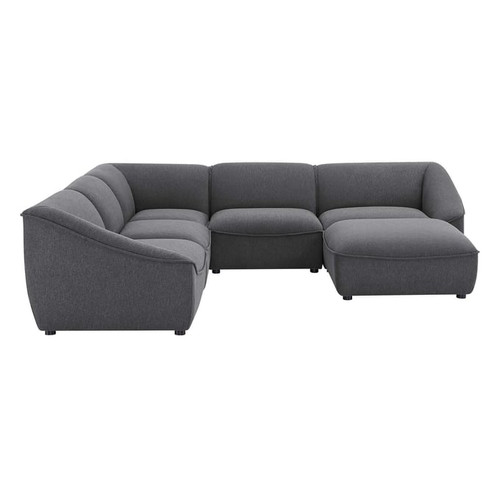 Modway Furniture Comprise 6pc Sectionals with Ottomans