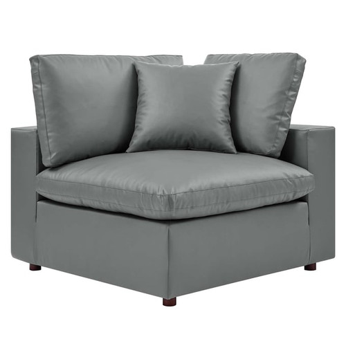 Modway Furniture Commix Leather Loveseats