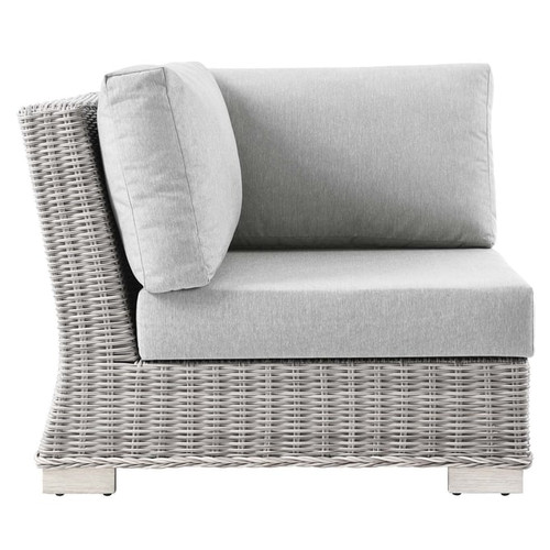 Modway Furniture Conway Fabric Outdoor Patio Corner Chairs
