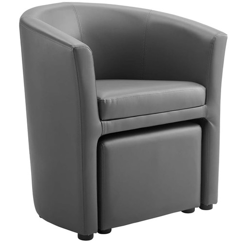 Modway Furniture Divulge Armchair and Ottomans