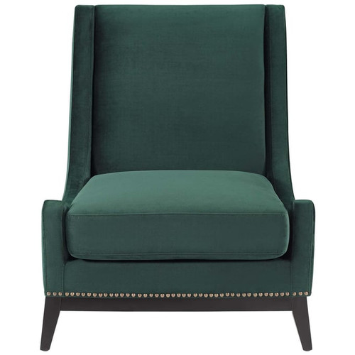 Modway Furniture Confident Velvet Lounge Accent Chairs