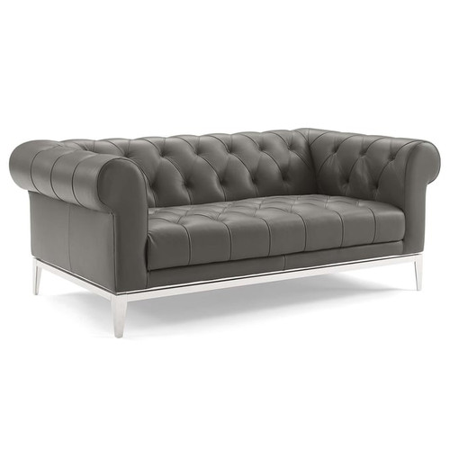 Modway Furniture Idyll Leather Loveseat and Armchairs