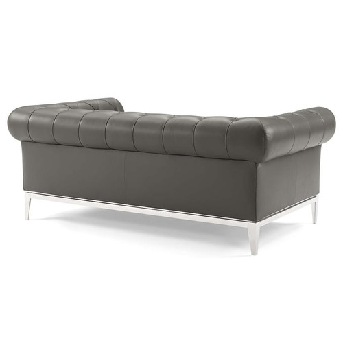 Modway Furniture Idyll Leather Loveseat and Armchairs