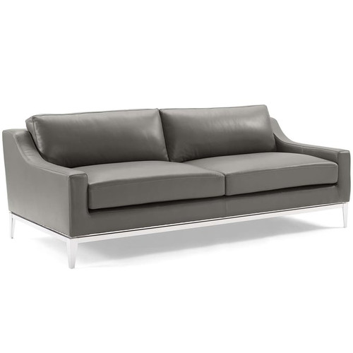 Modway Furniture Harness Leather Sofa and Armchair Sets