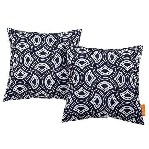 2 Modway Furniture Mask Outdoor Patio Pillows