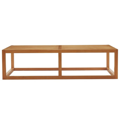 Modway Furniture Newbury Natural Outdoor Patio Coffee Table