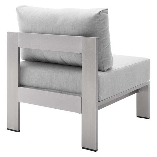 Modway Furniture Shore Fabric Outdoor Patio Armless Chairs