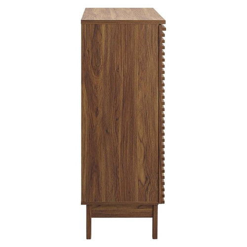 Modway Furniture Render Walnut Bar Cabinet