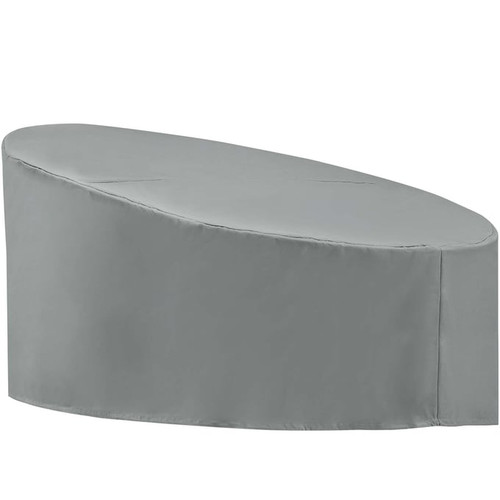 Modway Furniture Immerse Gray Siesta and Convene Canopy Daybed Outdoor Patio Furniture Cover