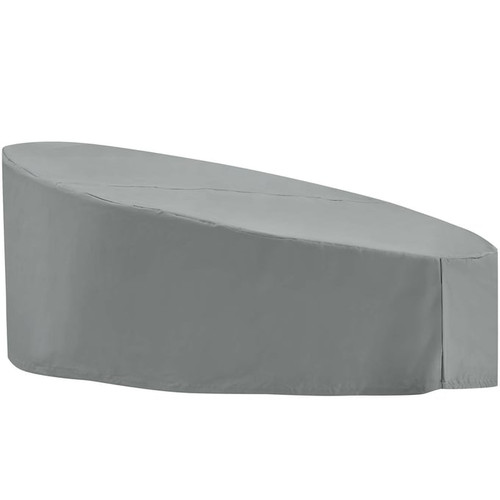 Modway Furniture Immerse Gray Taiji Convene Sojourn Summon Daybed Outdoor Patio Furniture Cover