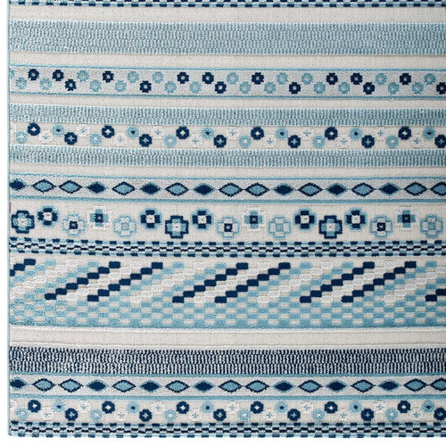 Modway Furniture Reflect Ivory Blue Cadhla Area Rugs