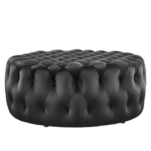 Modway Furniture Amour Tufted Button Large Round Ottomans