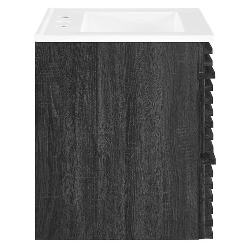 Modway Furniture Render 24 Inch Wall Mount Bathroom Vanity