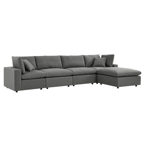 Modway Furniture Commix 5pc Outdoor Patio Sectional