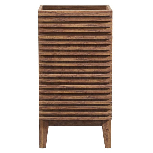 Modway Furniture Render Walnut 18 Inch Bathroom Vanity Cabinet