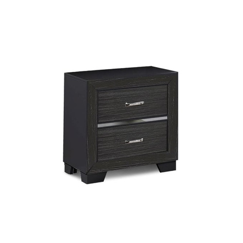 Bella Esprit Abrie Charcoal Night Stand