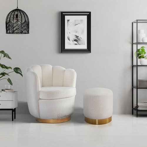 Accent Chairs with Ottomans