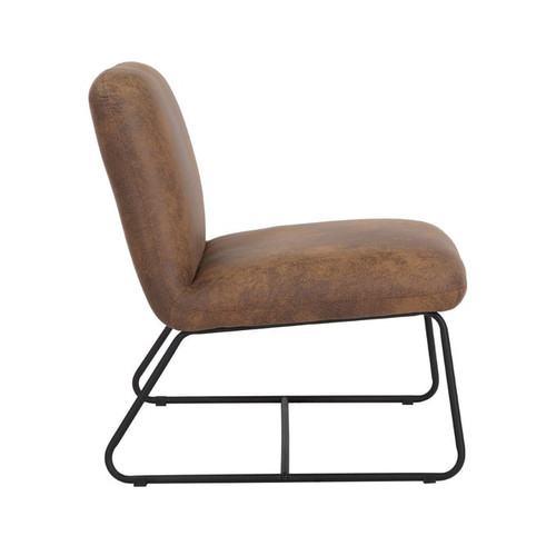 Bella Esprit Pendry Studio Saddle Brown Accent Chair
