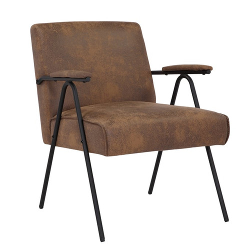 Bella Esprit Pendry Studio Saddle Brown Arm Chair