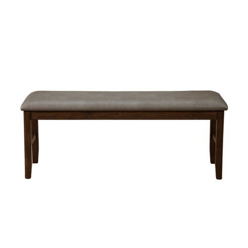 Alpine Furniture Emery Walnut Dining Bench