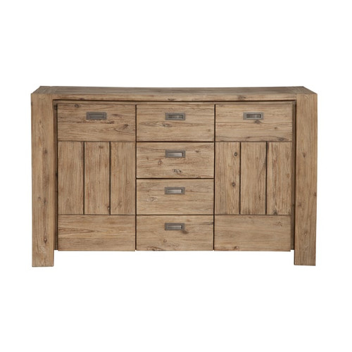 Alpine Furniture Seashore Sandblasted Natural Sideboard