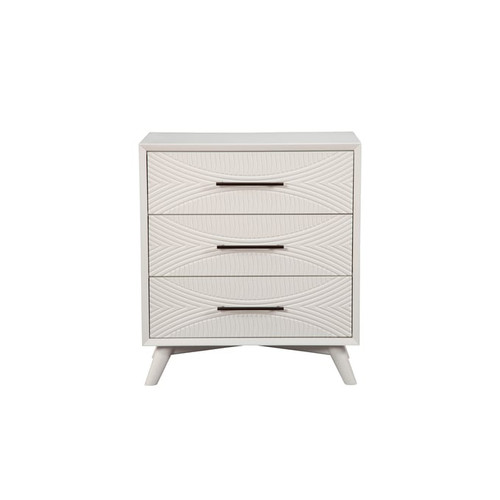 Alpine Furniture Tranquility White Small Chest