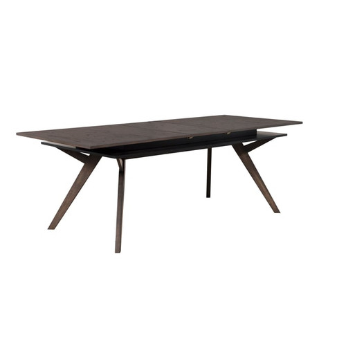 Alpine Furniture Lennox Dark Tobacco Rectangular Extension Dining Table