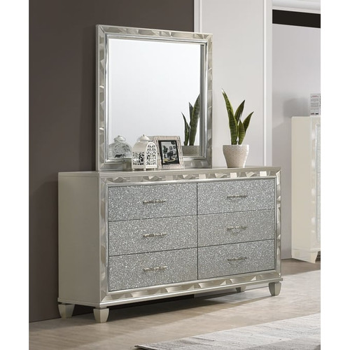 New Classic Furniture Radiance Silver Mirror