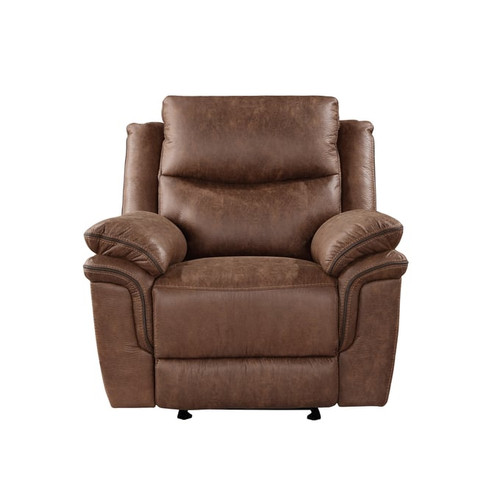 New Classic Furniture Ryland Brown Glider Recliner