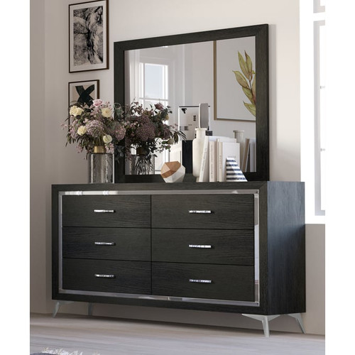 New Classic Furniture Huxley Black Mirrors